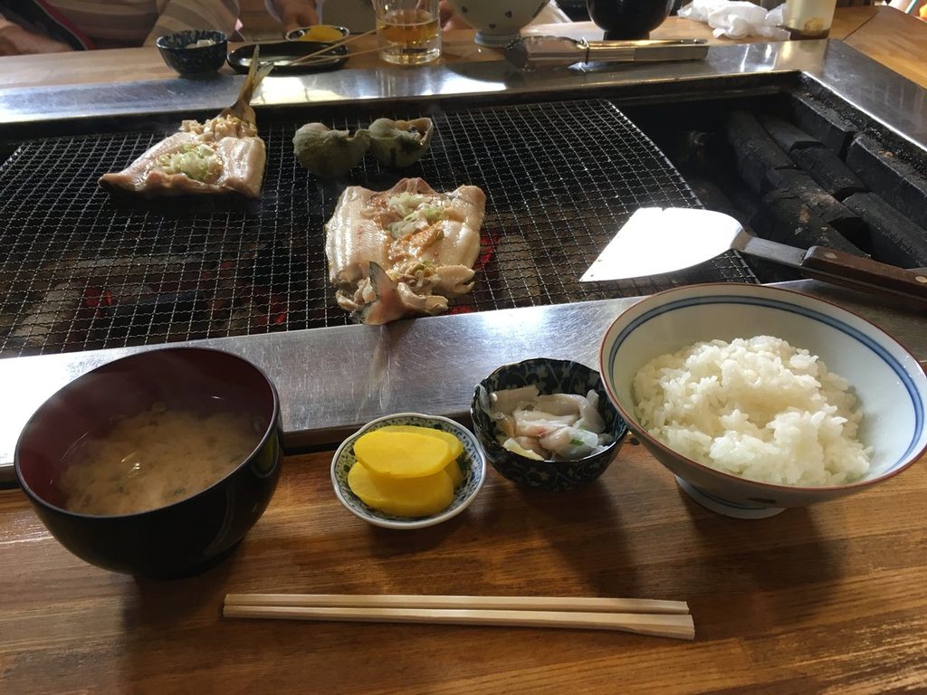 礼文島 香深「ちどり」のほっけちゃんちゃん焼き定食