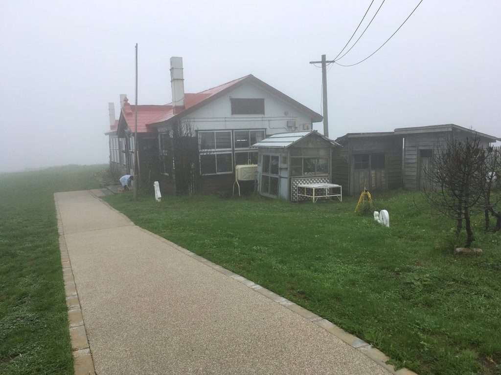 霧の北のカナリアパーク(礼文島)